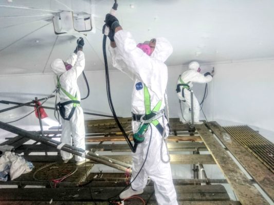 Electrostatic Test for Lining Equipment